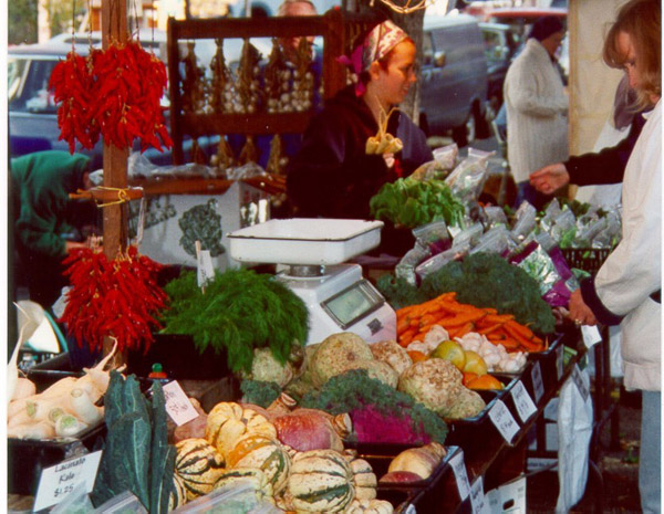 [Farmer's Market Stand Image]